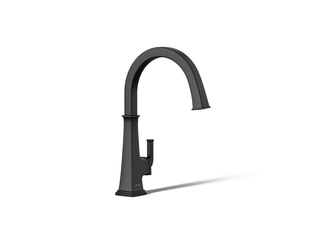 Kohler Riff Single-handle bar sink faucet - Matte Black by Kohler
