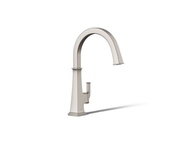 Kohler Riff Single-handle bar sink faucet - Vibrant Stainless