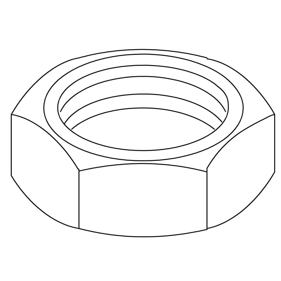 Nut, 1.25-14Ns-2B by Kohler Genuine Parts