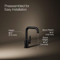 Kohler Purist Beverage faucet - Matte Black - image 3