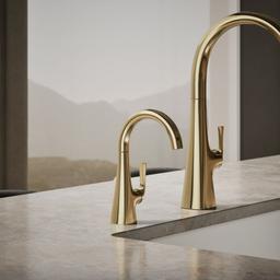 Kohler Graze Beverage faucet - Vibrant French Gold - image 2