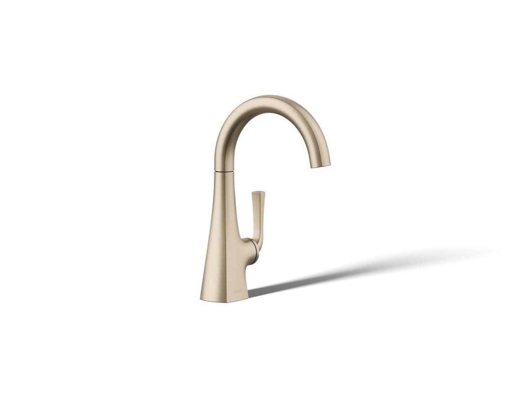 Kohler Graze Beverage faucet - Vibrant Brushed Bronze by Kohler