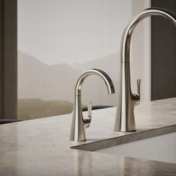 Kohler Graze Beverage faucet - Vibrant Polished Nickel - image 2