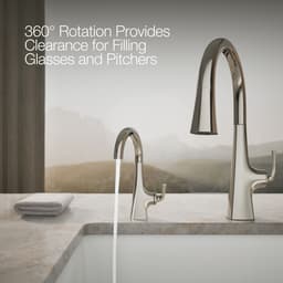 Products in use in close room view