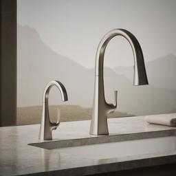 Kohler Graze Beverage faucet - Vibrant Stainless - image 4