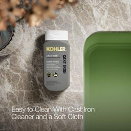 Kohler Ironridge 34'' undermount single-bowl farmhouse kitchen sink - Fresh Green - image 4