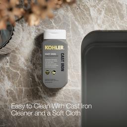 Kohler Ironridge 34'' undermount single-bowl farmhouse kitchen sink - Thunder Grey - image 4