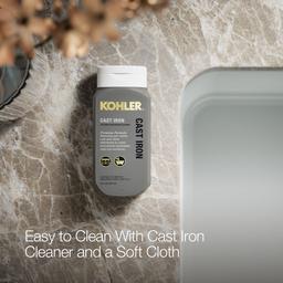 Kohler Ironridge 34'' undermount single-bowl farmhouse kitchen sink - Ice Grey - image 4