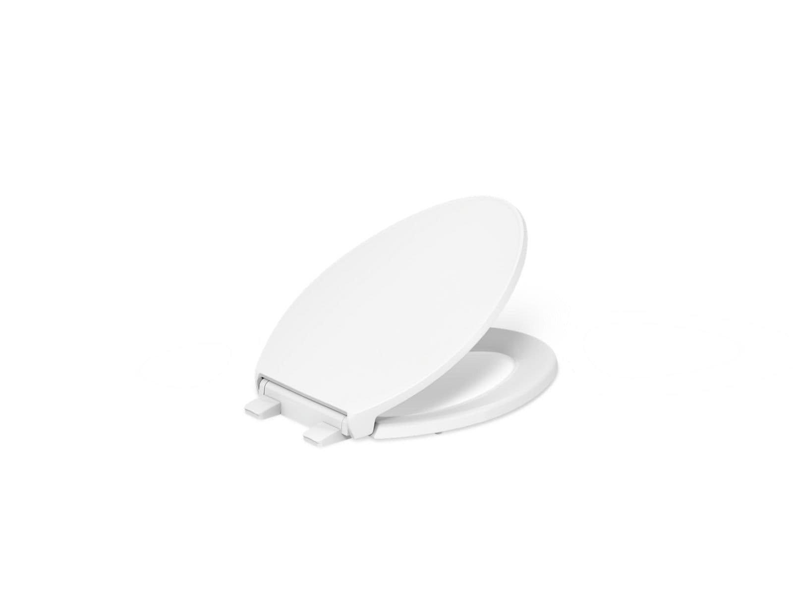 Kohler Border® ReadyLatch® Quiet-Close™ elongated toilet seat with antimicrobial agent by Kohler