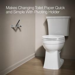 Kohler KuminE Toilet paper holder - Polished Chrome - image 4