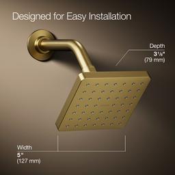 Kohler | Parallel | Shower Head - Vibrant Brushed Moderne Brass - image 3