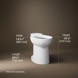 Kohler | Kingston | Toilet Bowl - White - image 3