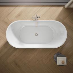 Evok 66'' x 30'' freestanding bath - image 7
