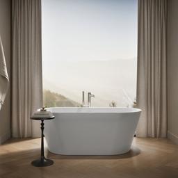 Evok 66'' x 30'' freestanding bath - image 4