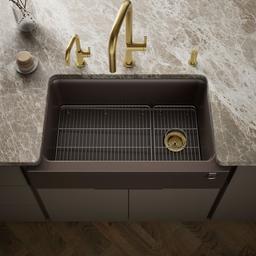 Cairn 34'' undermount single-bowl farmhouse kitchen sink - image 2