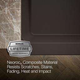 Cairn 34'' undermount single-bowl farmhouse kitchen sink with fluted design - image 10