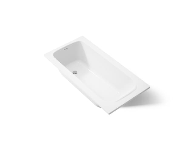 Kohler AvecE 60'' x 30'' drop-in bath - White