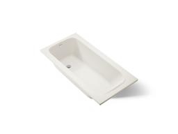 AvecE 60'' x 30'' drop-in bath - Biscuit - image 1