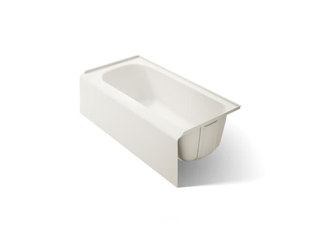 Kohler AvecE 60'' x 30'' alcove bath, right drain - Biscuit