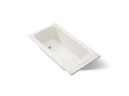 AvecE 60'' x 32'' drop-in bath - Biscuit - image 1