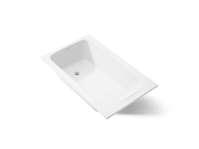 Kohler AvecE 60'' x 36'' drop-in bath - White