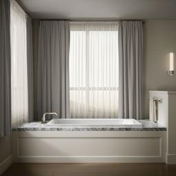AvecE 60'' x 36'' drop-in bath - White - image 4