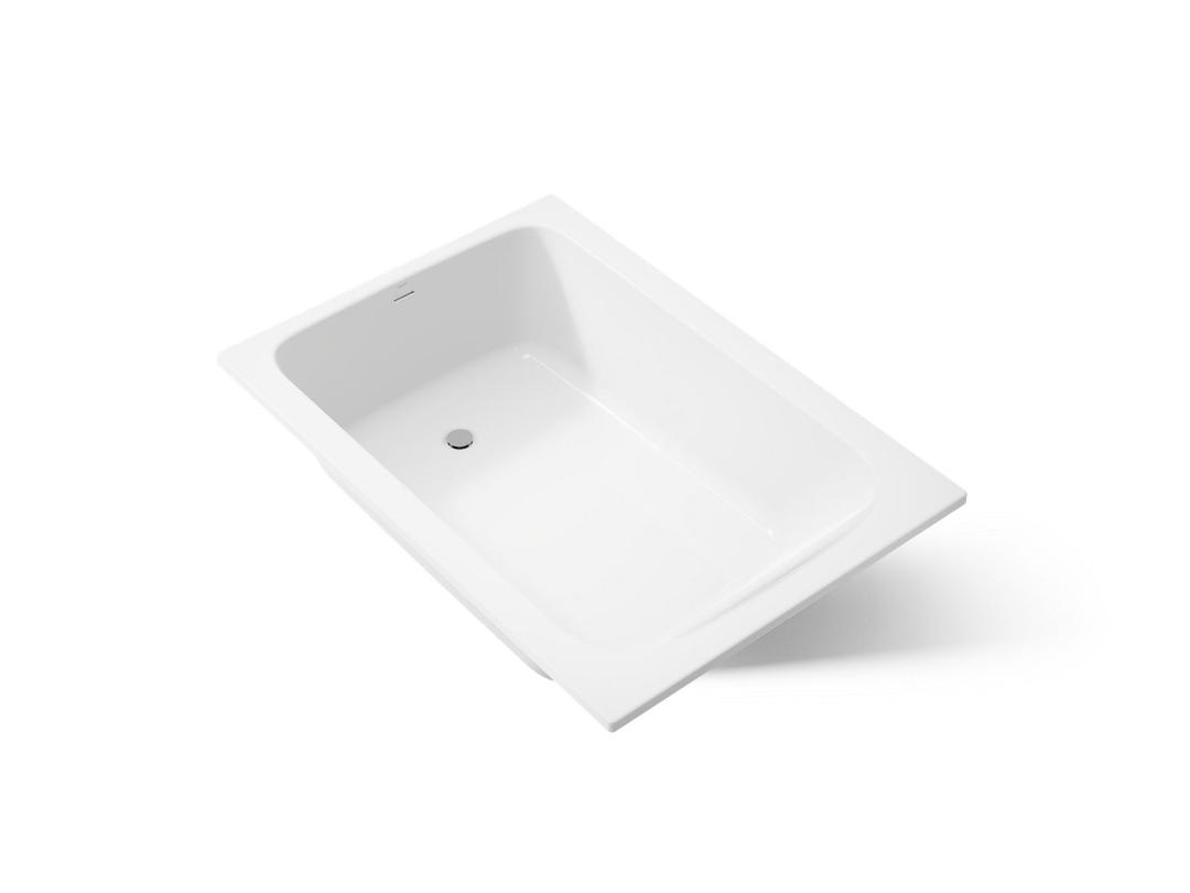 AvecE 60'' x 42'' drop-in bath - White by Kohler