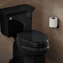 Elevated Quiet-CloseE elongated toilet seat - image 2