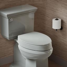 Elevated Quiet-CloseE elongated toilet seat - image 2