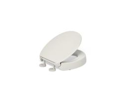 Elevated Quiet-CloseE round-front toilet seat - image 1
