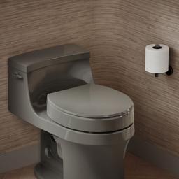Elevated Quiet-CloseE round-front toilet seat - image 2