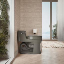 Elevated Quiet-CloseE round-front toilet seat - image 4