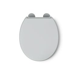 Elevated Quiet-CloseE round-front toilet seat - image 7
