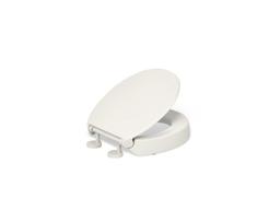 Hyten Elevated Quiet-CloseE round-front toilet seat - image 1