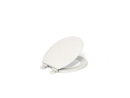 Kohler TrikoE Quiet-CloseE round-front toilet seat - Biscuit - image 1