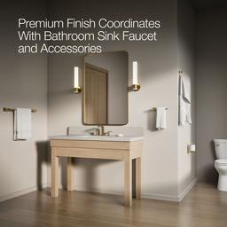 Kohler Cimarron Left-hand trip lever - Vibrant Brushed Moderne Brass - image 2