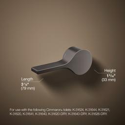 Kohler Cimarron Left-hand trip lever - Vibrant Titanium - image 3