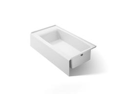 Kohler Entity 60'' x 32'' alcove bath with right drain - White - image 1