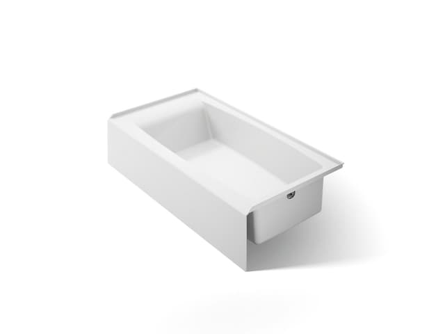 Kohler Entity 60'' x 32'' alcove bath with right drain - White