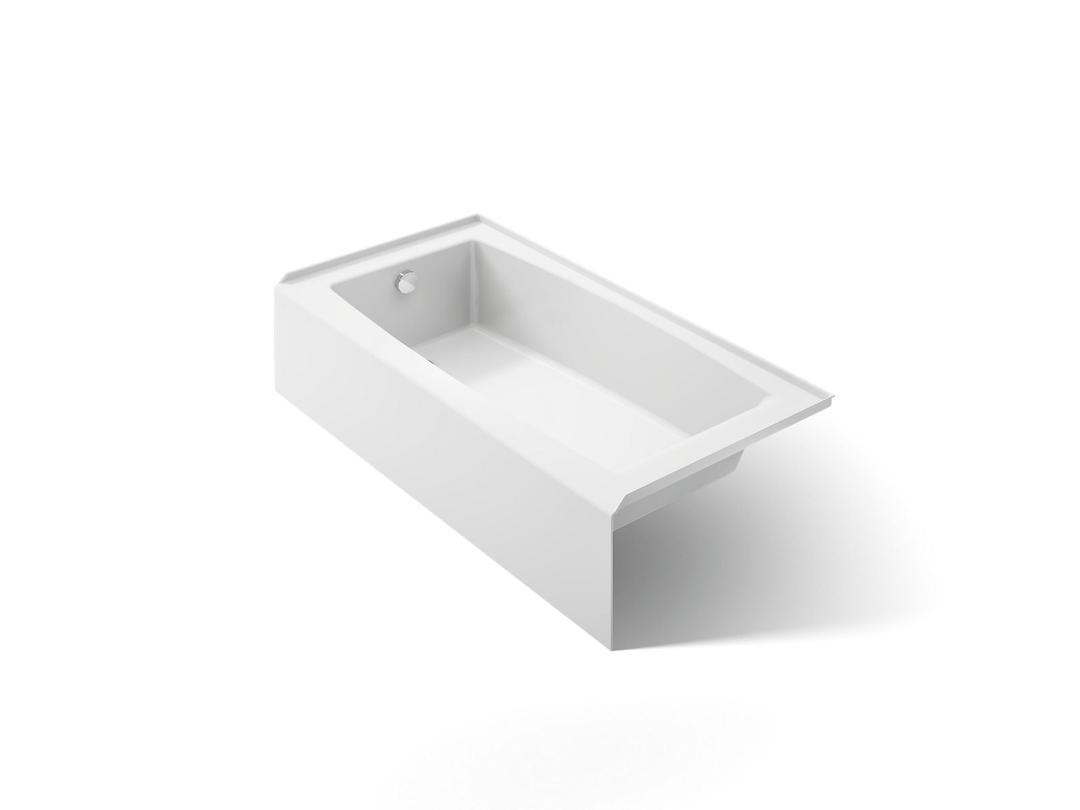 Kohler Entity 60'' x 30'' alcove bath, left drain - White by Kohler