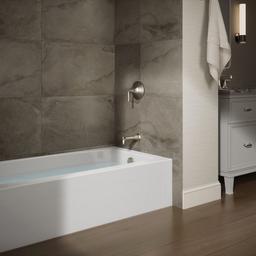 Kohler Entity 60'' x 30'' alcove bath right drain - White - image 2