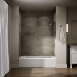 Kohler Entity 60'' x 30'' alcove bath right drain - White - image 4