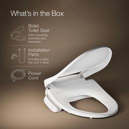 PureWash E545 Elongated bidet toilet seat - image 6