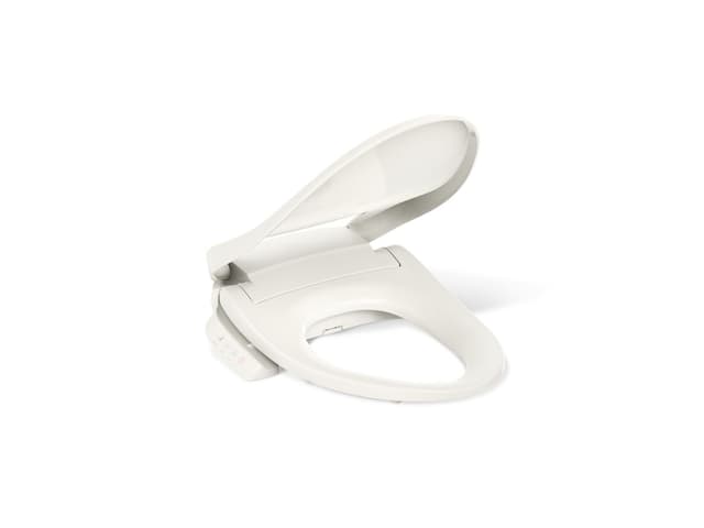 Kohler PureWash E545 Elongated bidet toilet seat - Biscuit