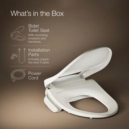 PureWash E545 Elongated bidet toilet seat - image 6