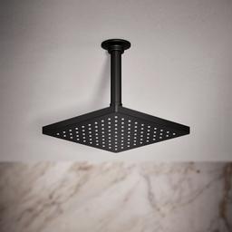 Kohler Honesty 8'' single-function rainhead, 2.5 gpm - Matte Black - image 2