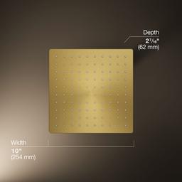 Kohler | Honesty | Rainshower Shower Head - Vibrant Brushed Moderne Brass - image 3