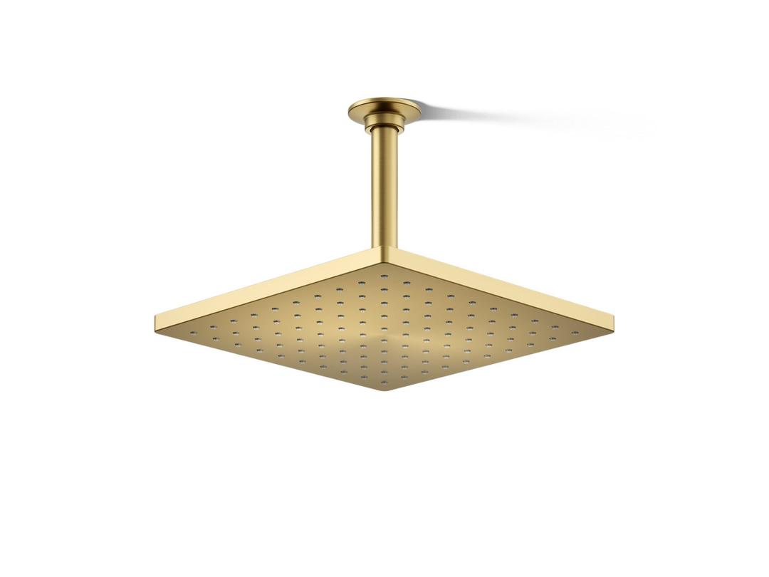 Kohler | Honesty | Rainshower Shower Head - Vibrant Brushed Moderne Brass by Kohler