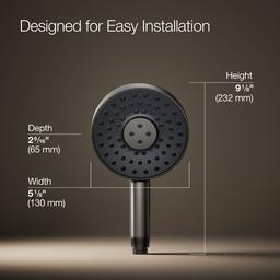Kohler | Statement | Multi Function Shower Head - Vibrant Titanium - image 3
