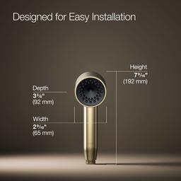 Kohler | Statement | Hand Shower Wand - Vibrant French Gold - image 3